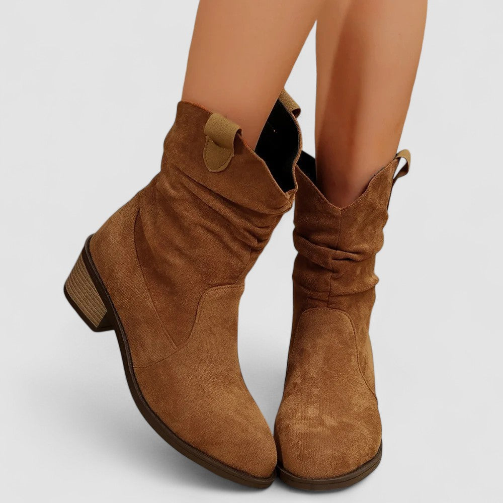 Rachy | Stivaletti comfort in camoscio
