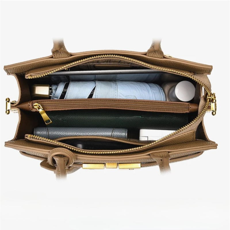 Camille | Borsa a mano in pelle martellata