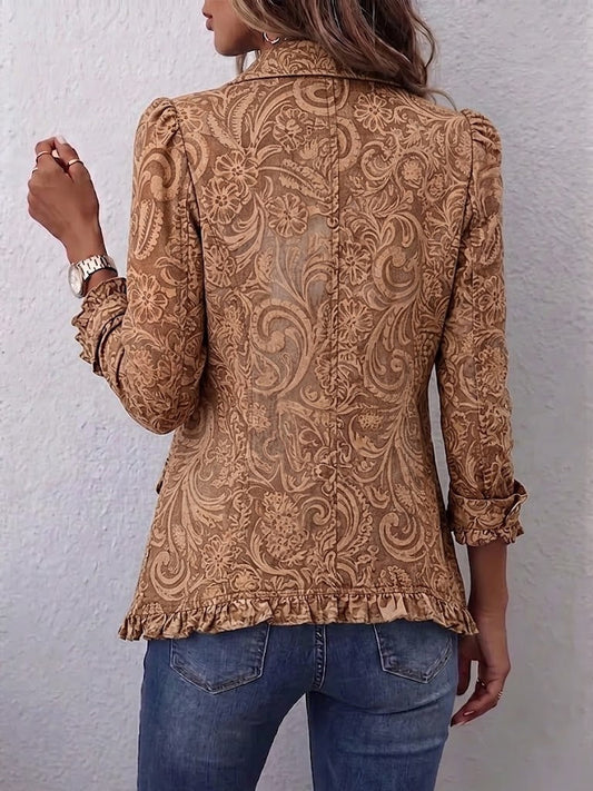 Giacca Lia Conti · Floreale Miele