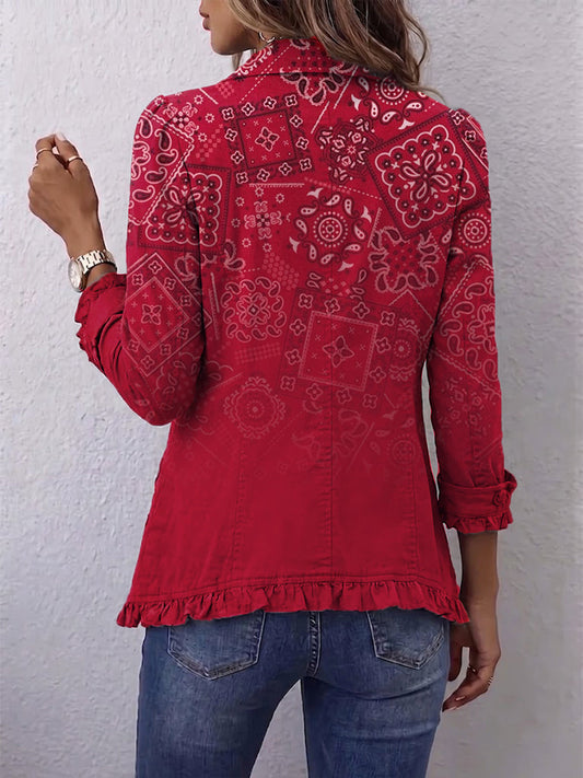 Giacca Lia Conti · Terracotta Bohemian