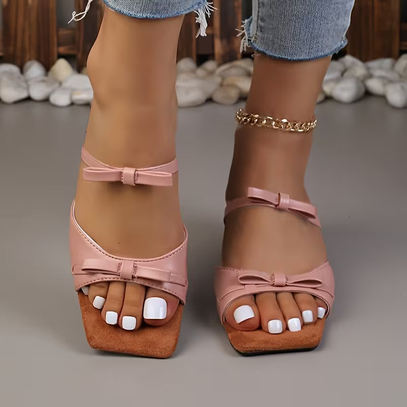 Valentina | Scarpe slingback con fiocco