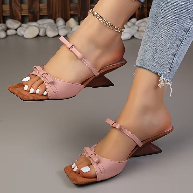 Valentina | Scarpe slingback con fiocco