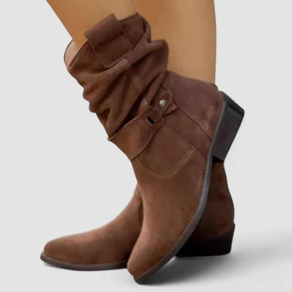 Nadine | Stivaletti comfort in camoscio
