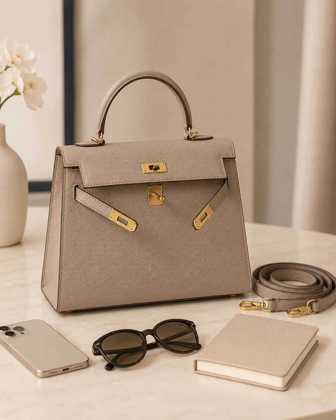 Borsa Celeste color beige