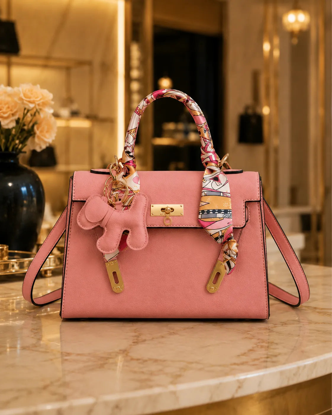Borsa Camille color rosa