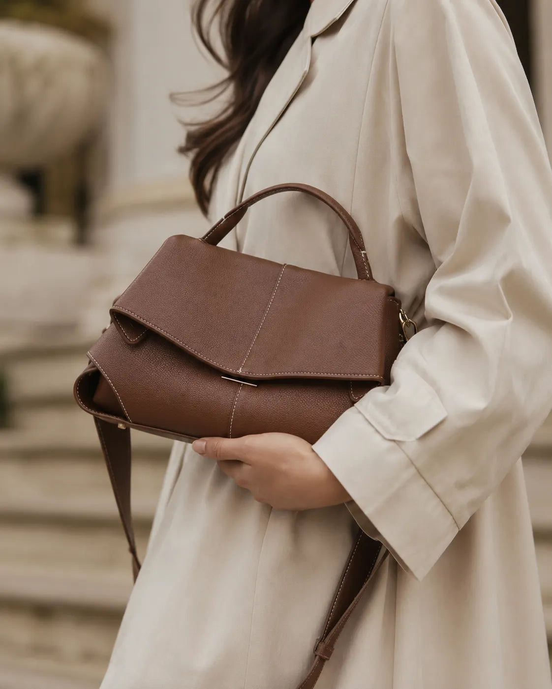 Vivienne | Borsa a mano plissettata