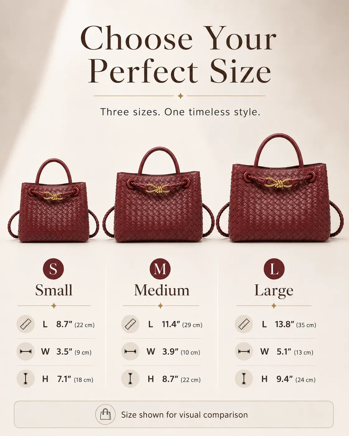 Valentina | Borsa intrecciata con manici