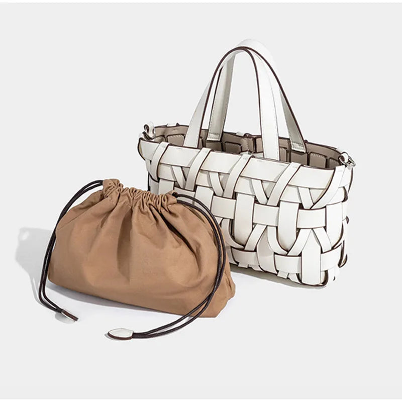 Camille | Borsa intrecciata artigianale