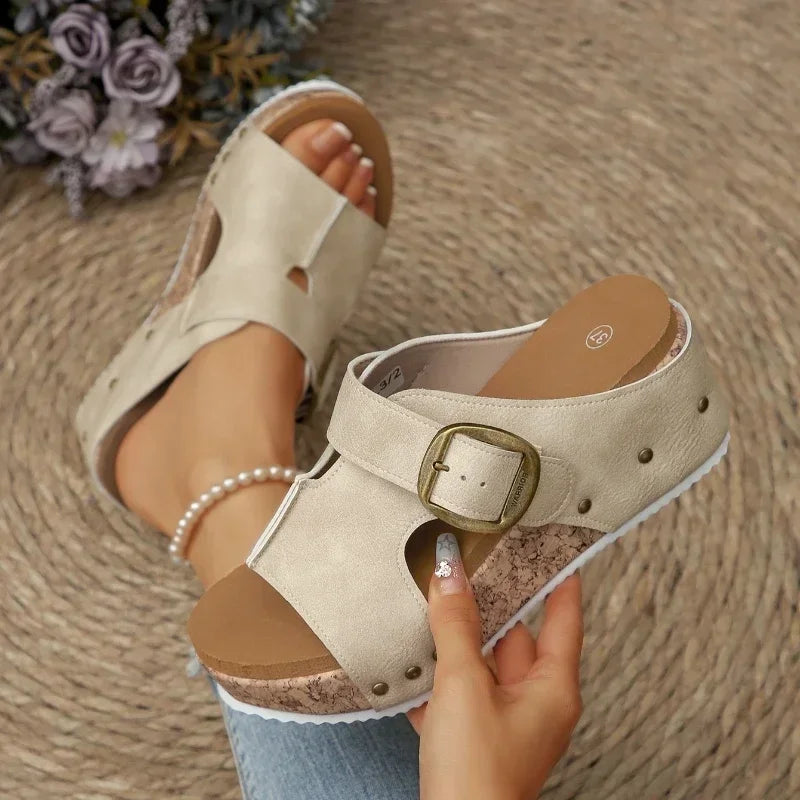 Bella | Sandali con plateau