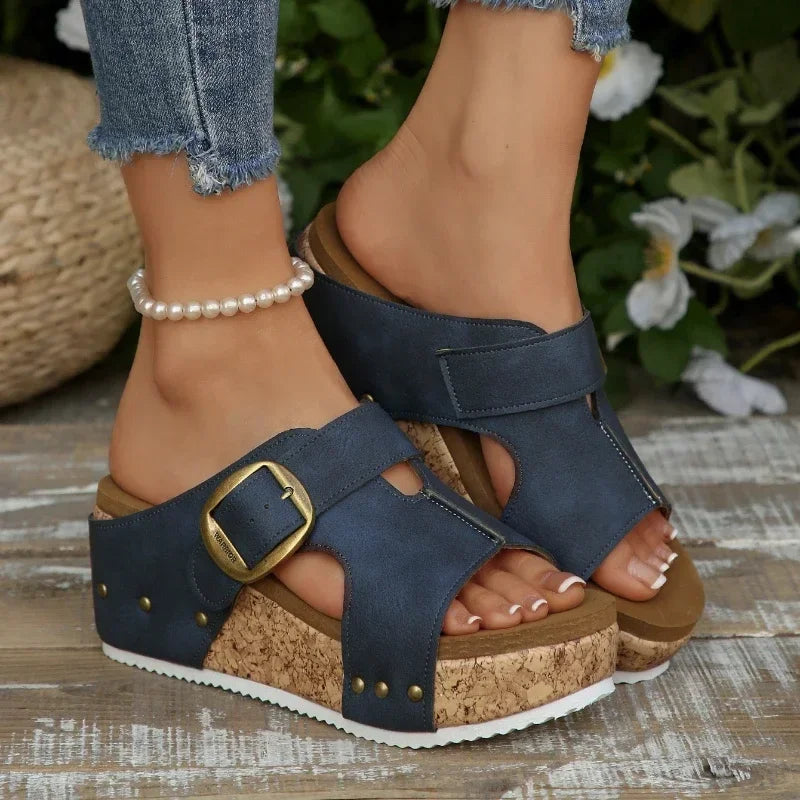 Bella | Sandali con plateau