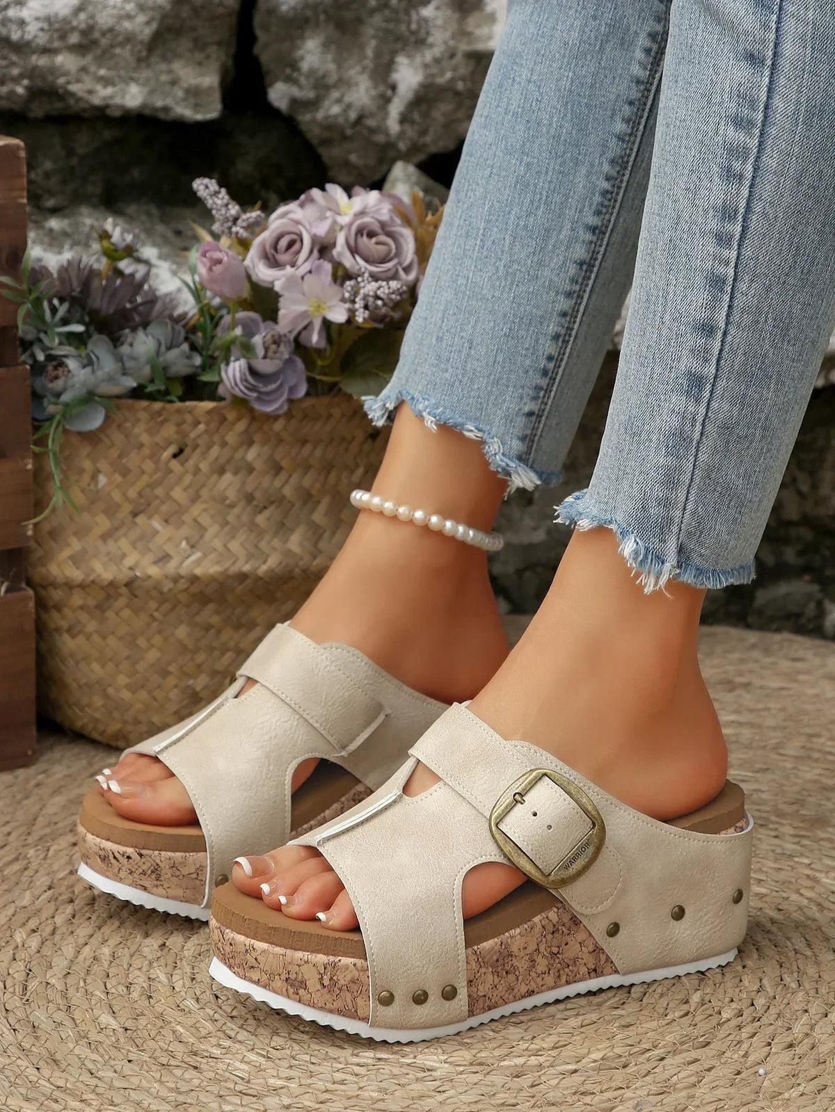 Bella | Sandali con plateau