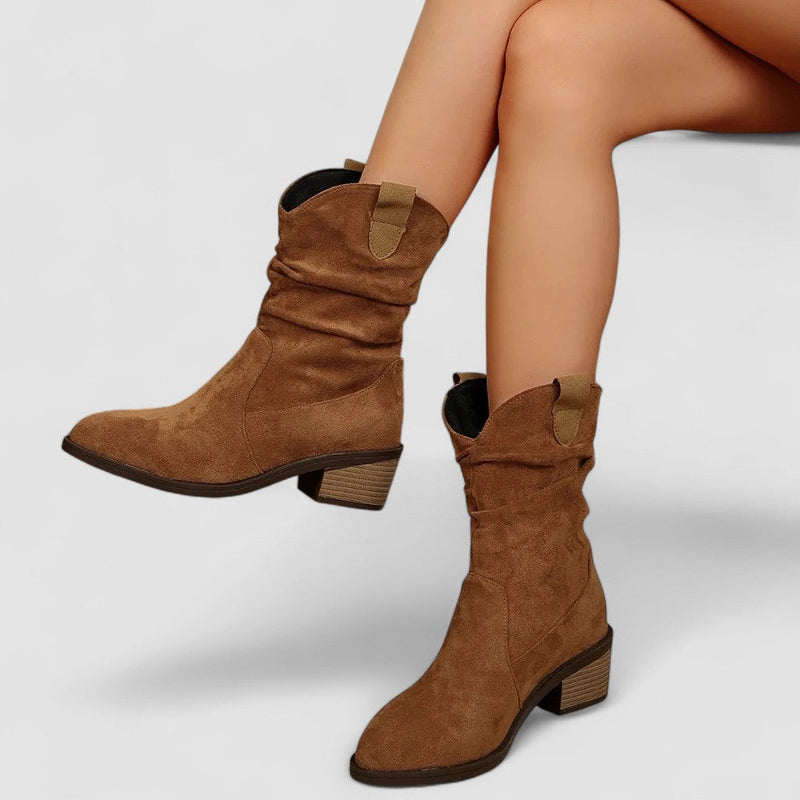 Rachy | Stivaletti comfort in camoscio