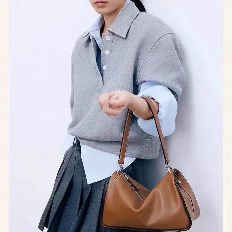 Selene | Borsa a spalla in pelle