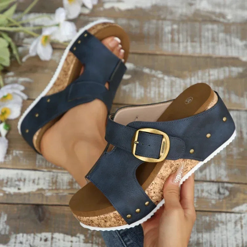 Bella | Sandali con plateau