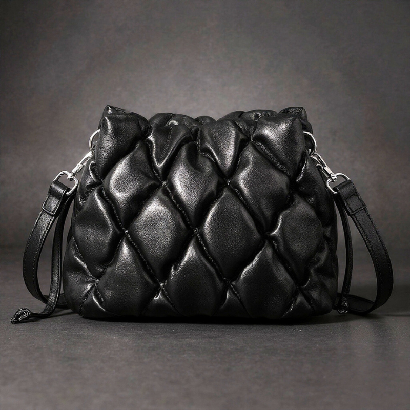 Bianca | Mini borsa a tracolla imbottita