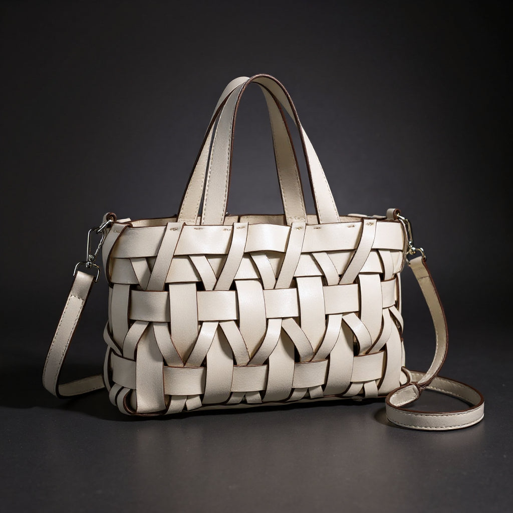 Camille | Borsa intrecciata artigianale
