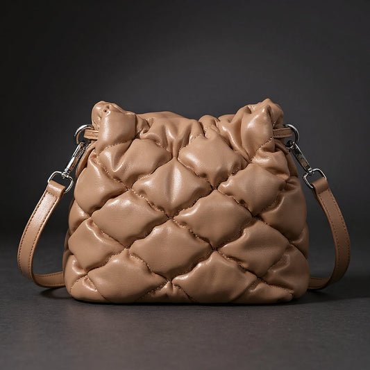 Bianca | Mini borsa a tracolla imbottita