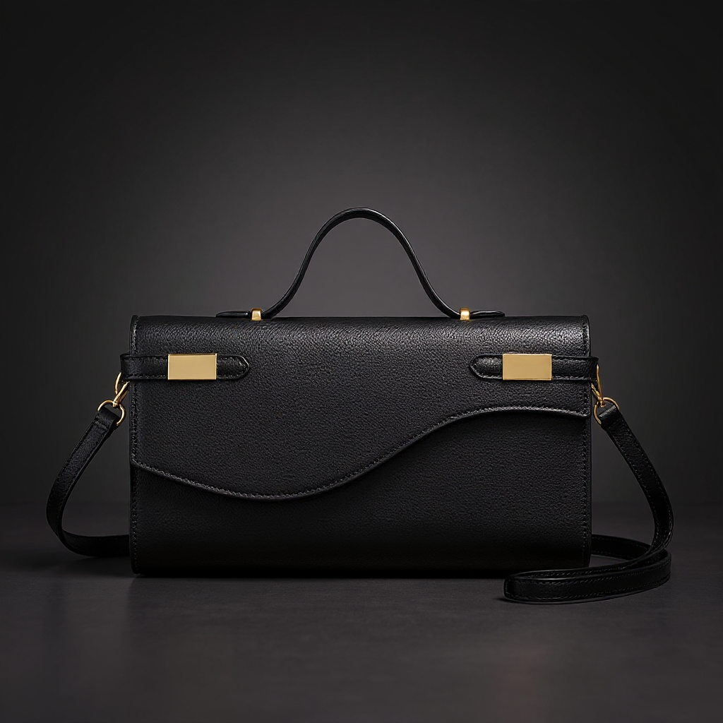 Solène | Borsa a mano allungata con patta