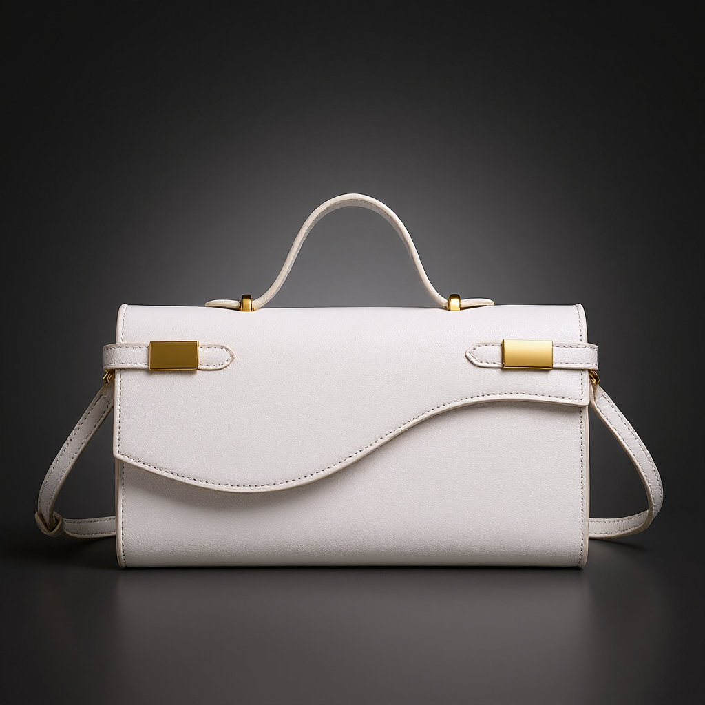 Solène | Borsa a mano allungata con patta