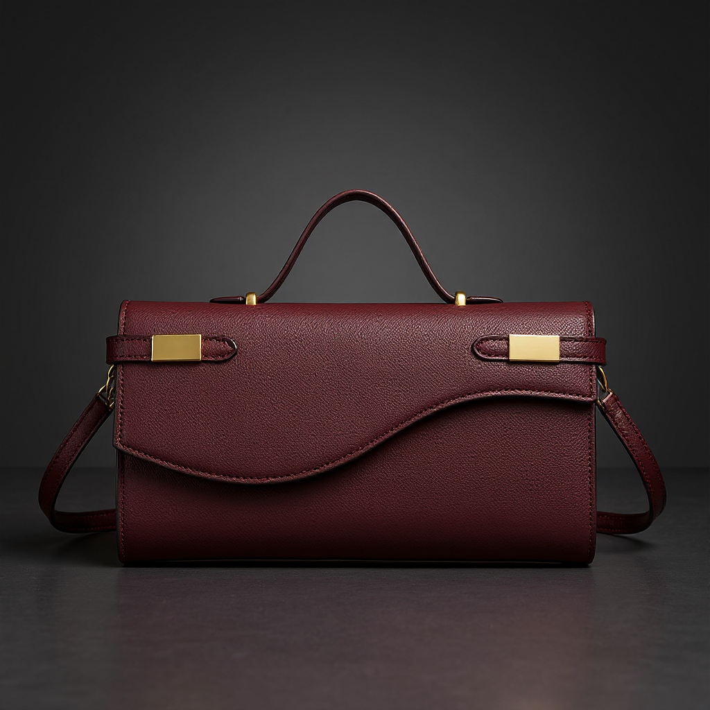 Solène | Borsa a mano allungata con patta