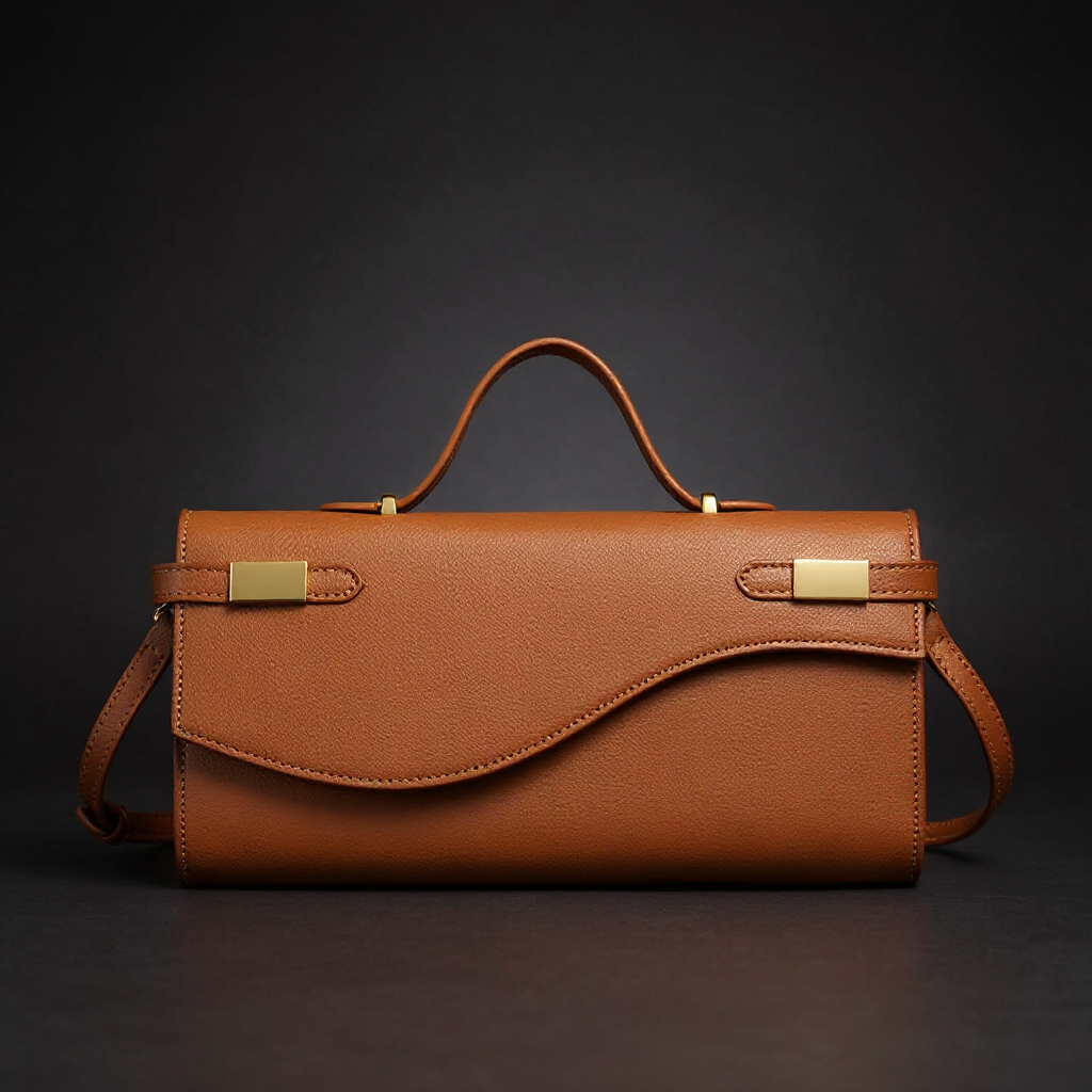 Solène | Borsa a mano allungata con patta