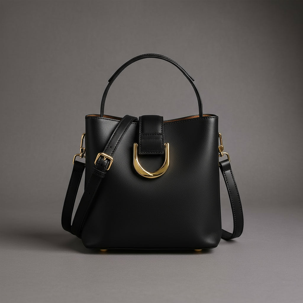 Bella | Borsa a secchiello in pelle