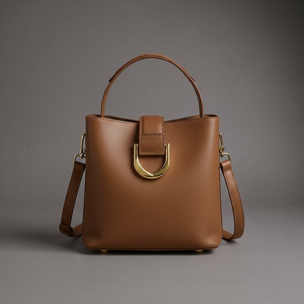 Bella | Borsa a secchiello in pelle