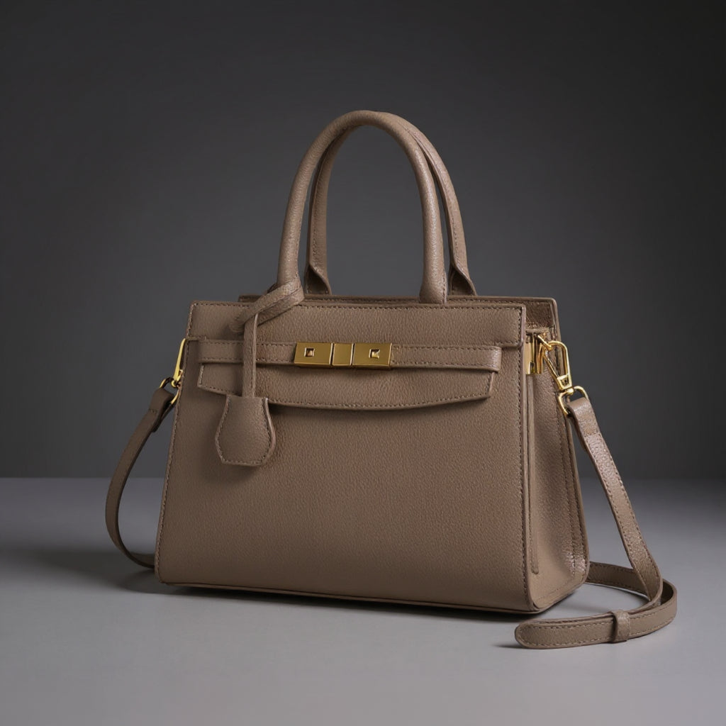 Camille | Borsa a mano in pelle martellata