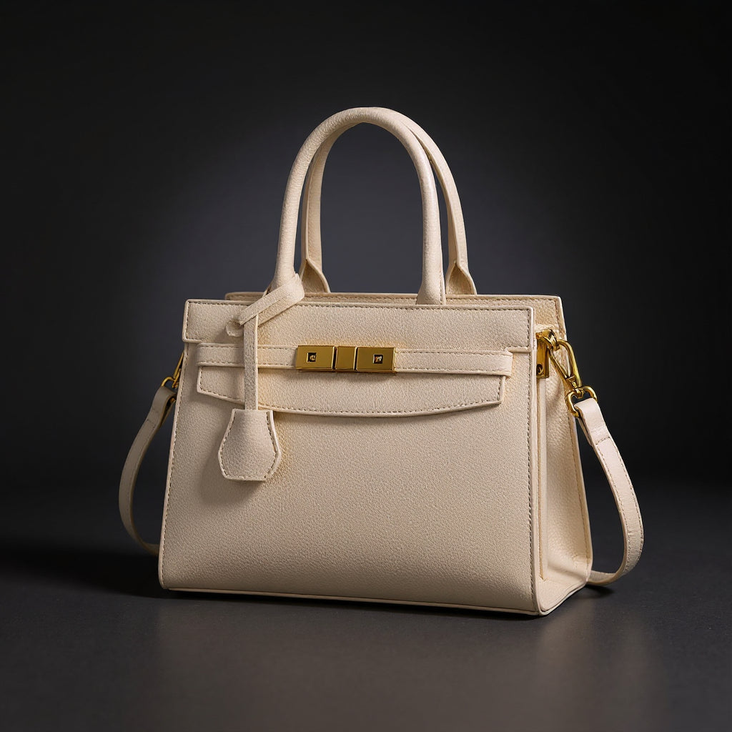 Camille | Borsa a mano in pelle martellata