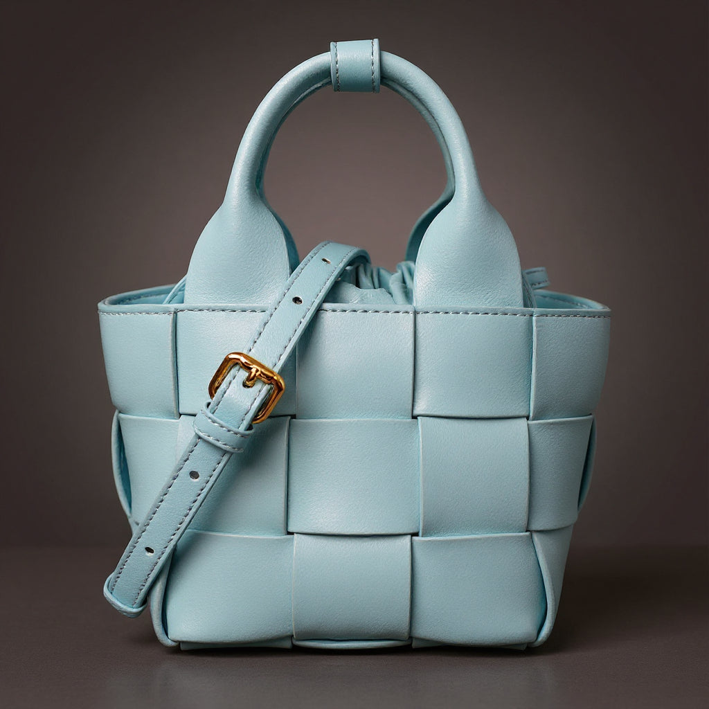 Wynn | Mini borsa cestino intrecciata