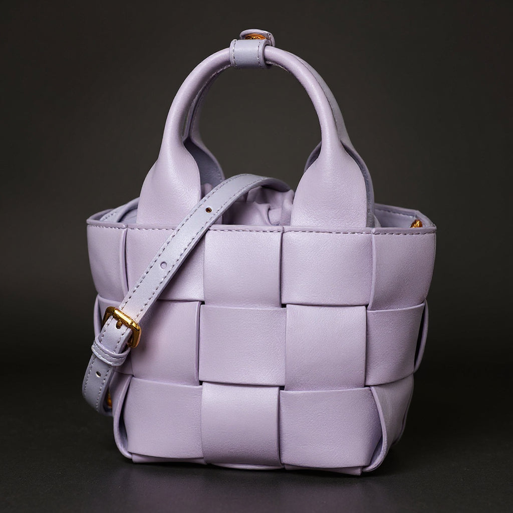 Wynn | Mini borsa cestino intrecciata