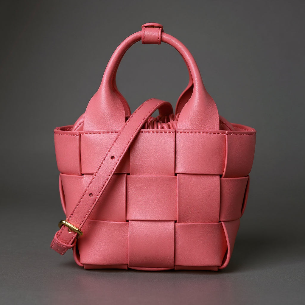 Wynn | Mini borsa cestino intrecciata