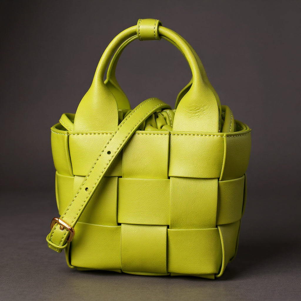 Wynn | Mini borsa cestino intrecciata