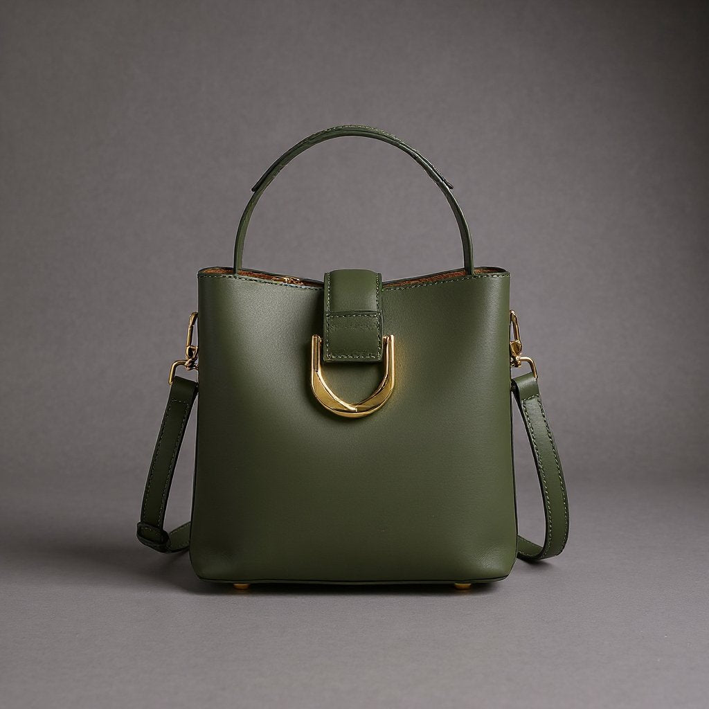 Bella | Borsa a secchiello in pelle
