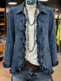 Giacca Lia Conti · Denim Notte