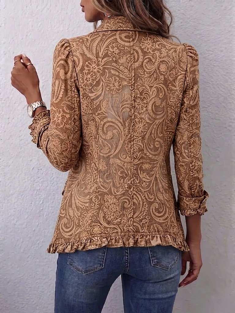 Giacca Lia Conti · Floreale Miele