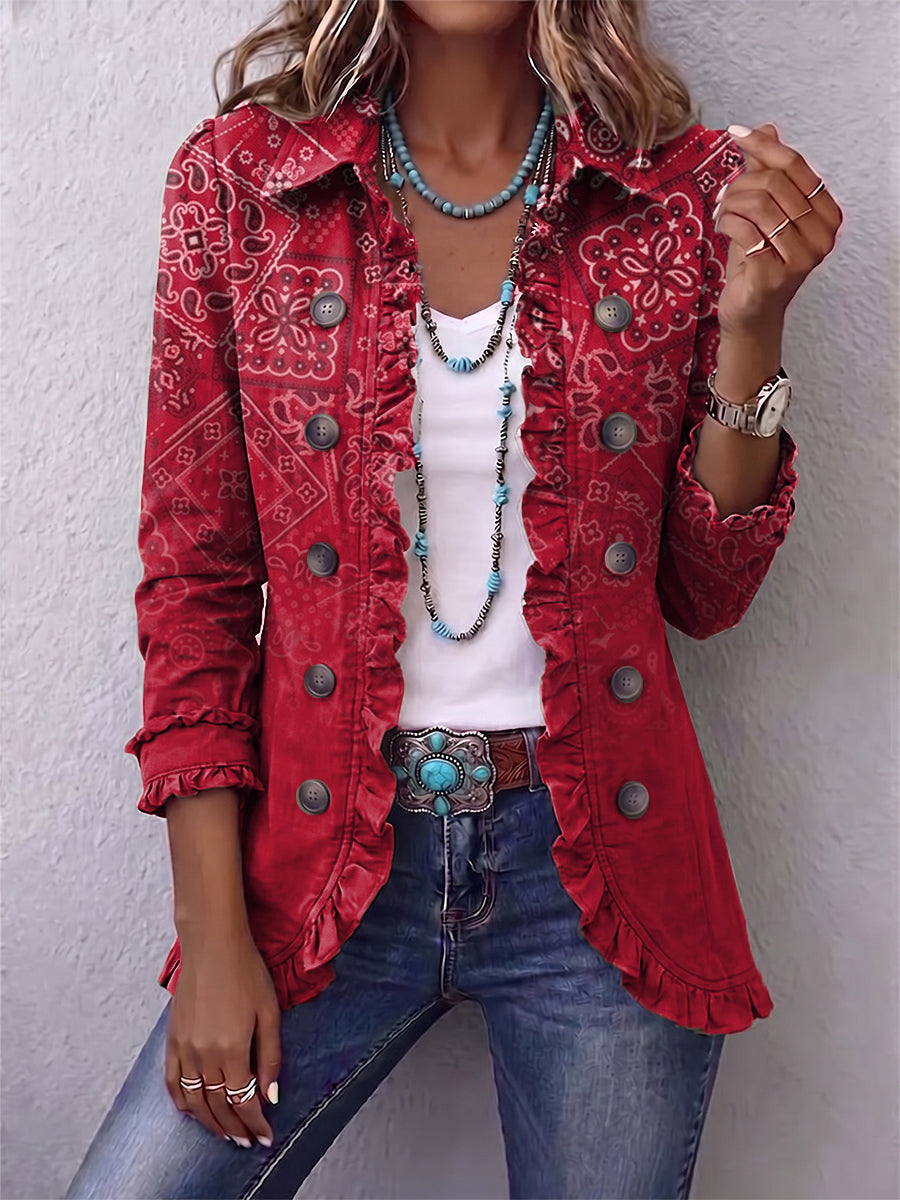 Giacca Lia Conti · Terracotta Bohemian