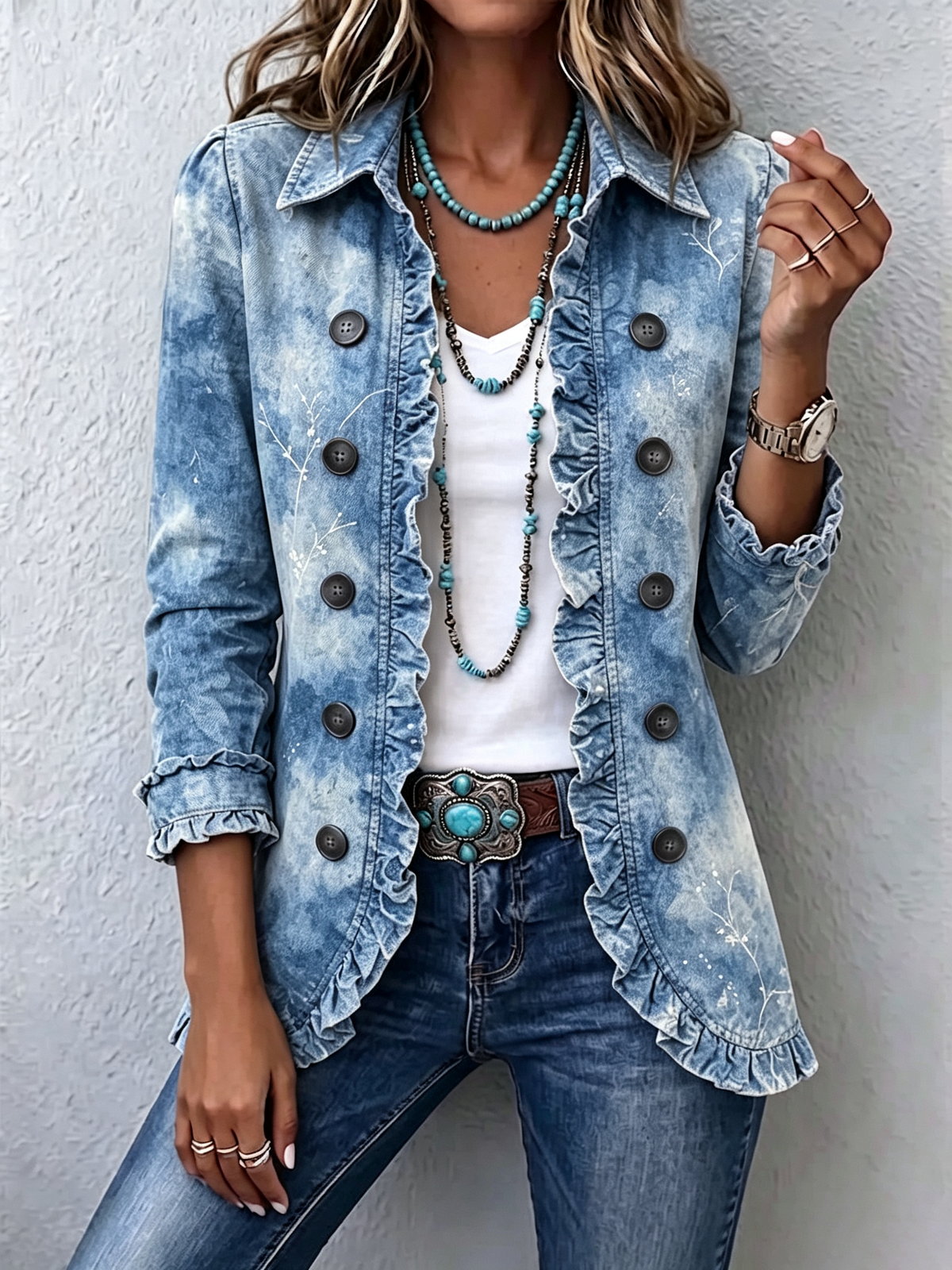 Giacca Lia Conti · Denim Vintage