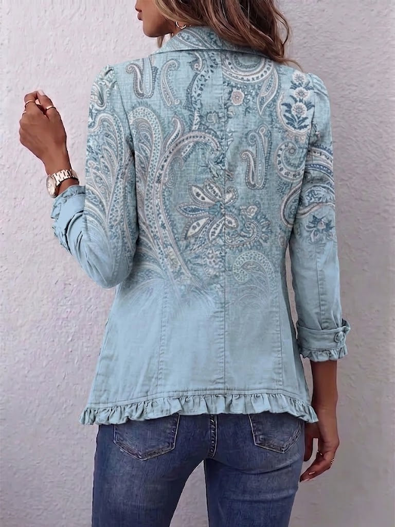 Giacca Lia Conti · Azzurro Cielo