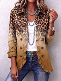 Giacca Lia Conti · Leopard Ambra