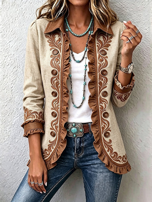 Giacca Lia Conti · Beige Deserto