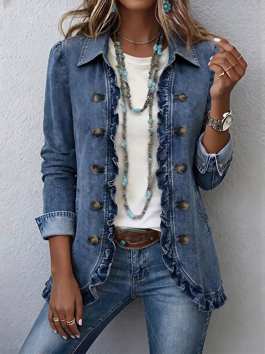 Giacca Lia Conti · Denim Notte