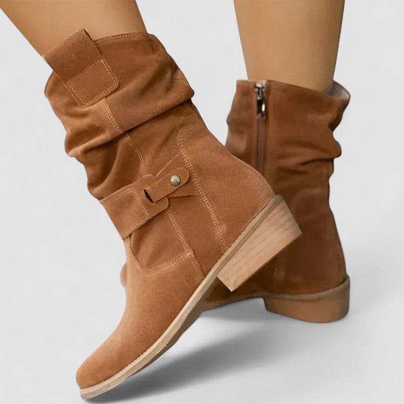 Nadine | Stivaletti comfort in camoscio