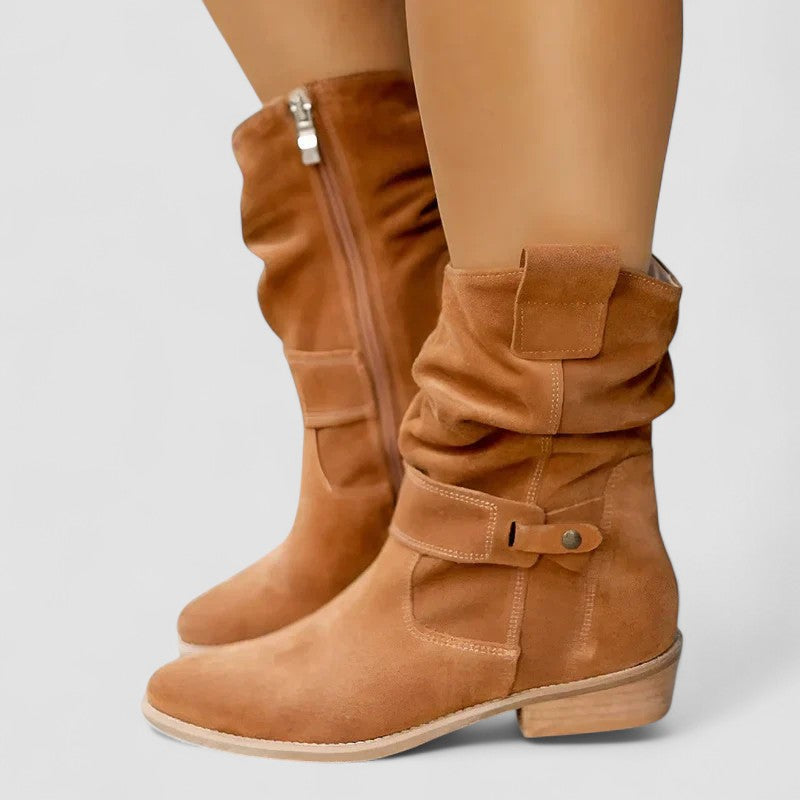 Nadine | Stivaletti comfort in camoscio