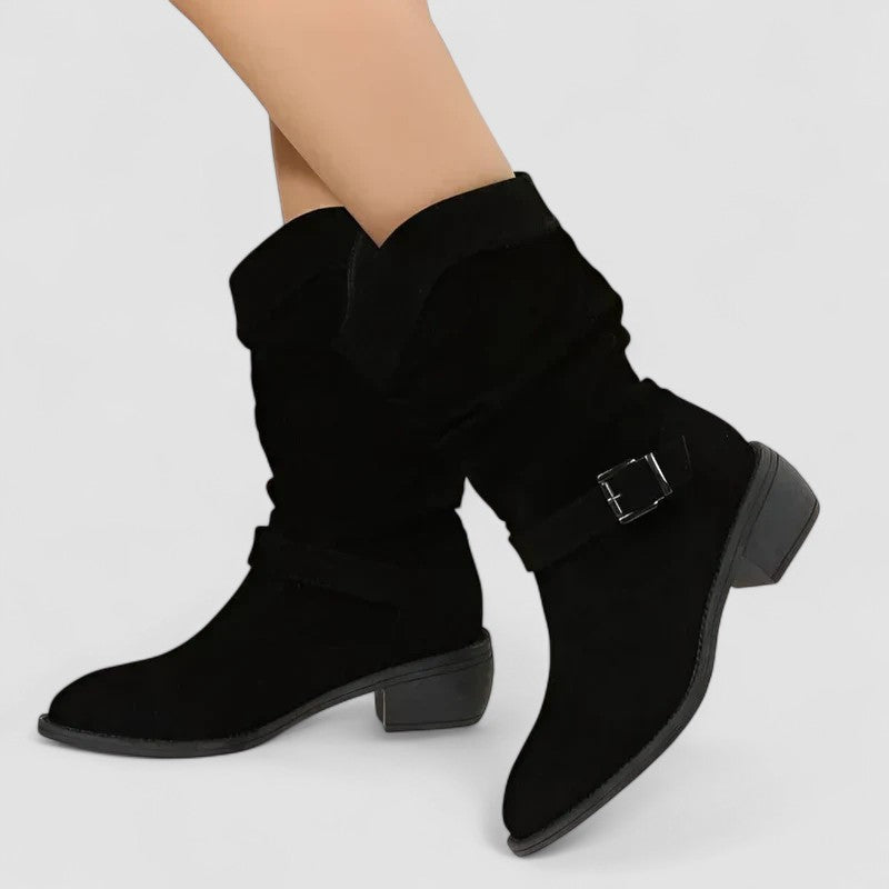 Nadine | Stivaletti comfort in camoscio