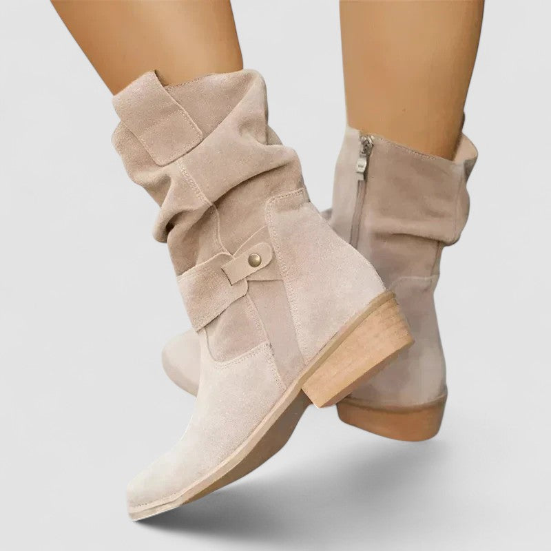 Nadine | Stivaletti comfort in camoscio
