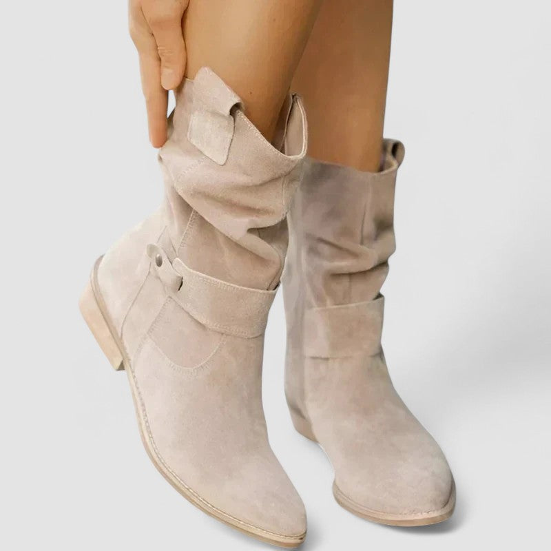 Nadine | Stivaletti comfort in camoscio