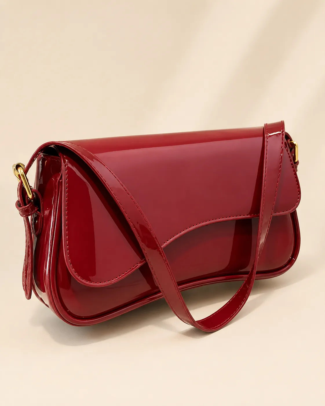Borsa Elara color rosso mattone